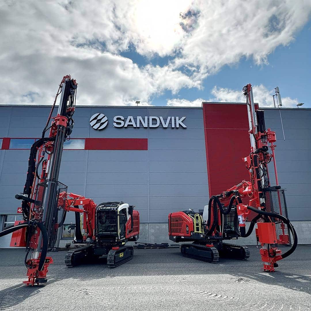 Kaksi uutta porauslaitetta Sandvikilta